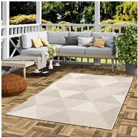 Pergamon Outdoorteppich In & Outdoor Teppich Flachgewebe Campus Rauten, Rechteckig, Höhe: 4 mm
