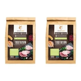 Wildfang ® Senior Trockenfutter mit Truthahn 2x2 kg