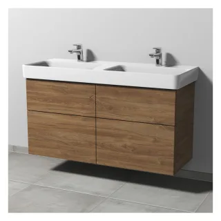 Sanipa 3way Waschtischunterbau zu Laufen Pro S Waschtisch mit 4 Auszügen, Eiche-Kansas SM78759