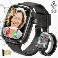 Vashoy 2026 T86 Smartwatch Kinder mit GPS Ortung kinderuhr & SIM-Karte Smartwatch (5 cm/2 Zoll, Android/4G (LTE), 5-tlg., AMOLED-Display, Schulmodus, Schwenkbare HD-Kamera, schmaler Rand, GPS Tracker Kinder,SOS, Auflösung 368 × 448,Ein Geschenk für d