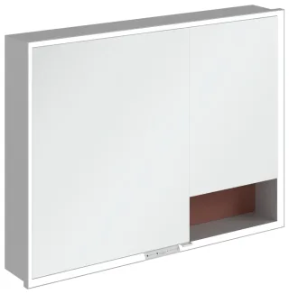 Villeroy & Boch Einbau-Spiegelschrank My View+ A48210 1000x750x167mm mit Beleuchtung Wine Red A48210AH