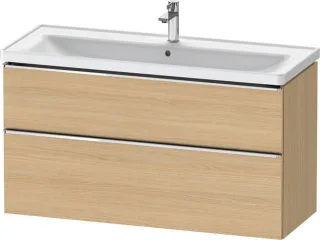 Duravit D-Neo Waschtischunterbau wandhängend Natur Eiche Matt 1184x452x625 mm - DE4391010300000 DE4391010300000