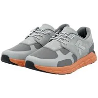 Rieker Preston 09100 grau/orange Herren Sneaker