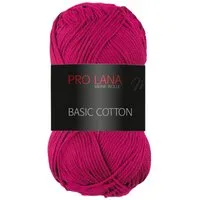 Pro Lana Pro Lana BASIC COTTON Baumwollgarn 50 g Häkelwolle, 125 m (Perfektes Baumwoll-Garn für leichte Pullover, Mützen und Accessoires), 50 g