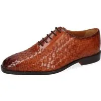 Melvin & Hamilton Stefano 8 Leder-Oxford Schuhe für Herren Schnürschuh Flache Absätze, Echtes Leder