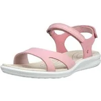 Ecco Cruise II 3 Strap (Nubukleder) rosa Damen Sandale