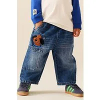 Next Weite Jeans Schlupfhose mit weitem Beinschnitt (1-tlg)