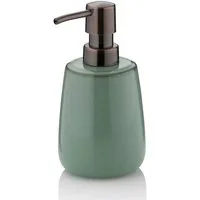 kela Seifenspender Liana, Retro-Look, glänzende Keramik, 300 ml, leicht zu befüllen