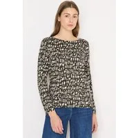 CECIL Langarmshirt mit grafischem Muster
