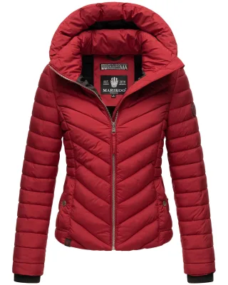 Marikoo Damen Steppjacke Kagomee mit Kapuze