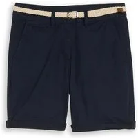TOM TAILOR Bermudas Chino Bermuda Shorts mit Gürtel