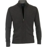 Redmond Strickjacke 681 (1-tlg) mit elastischen Bündchen an Ärmelenden und Saum