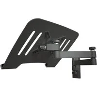 Drall Instruments Laptop-Ständer L52B-IP3BK, (2-tlg., Wandhalterung aus Aluminium, Adapterplatte aus Stahl)