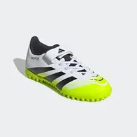 adidas Performance PREDATOR CLUB HOOK-AND-LOOP KIDS Fußballschuh für harte Untergründe Asche und Kunstrasen, für Kinder & Jugendliche