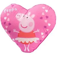 United Labels® Dekokissen Peppa Wutz - Herz, 45 x 45 cm