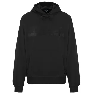 Diesel - Kapuzenpullover „black Caviar" Mit Einfarbigem Logo