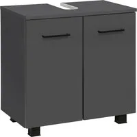 welltime Waschbeckenunterschrank Trento, verschiedene Ausführungen und Farben Badmöbel, Breite 60cm, Badezimmerschrank Beckenunterschrank WBU