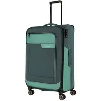 travelite Weichgepäck-Trolley VIIA, verschiedene Größen und Farben, 4 Rollen, Reisegepäck Trolley Koffer Weichgepäck TSA Schloss