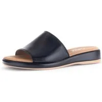 Gabor RHODOS Pantolette, Sommerschuh, Komfortschuh, kleiner Stretcheinsatz, Weite G (weit)