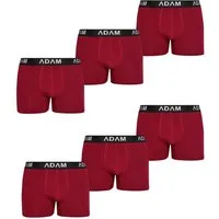 ADAM JEANS Boxershorts Herren Boxershorts aus extra weicher 100% Baumwolle Trunks Men Boxer-1 (6-St., 2er Set, 6er Set, 8er Set, 10er Set, 12er Set) Boxershorts Herren Boxer Shorts Männer Unterhosen Trunks Underwear