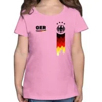 Shirtracer T-Shirt Deutschland Trikot, GER Fanartikel mit Deutschland Flagge 2026 Fussball WM Fanartikel