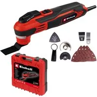 Einhell Elektro-Multifunktionswerkzeug TE-MG 350 EQ, 220-240 V, 350 W, mit kraftvollem 350 Watt Motor und Aufbewahrungskoffer