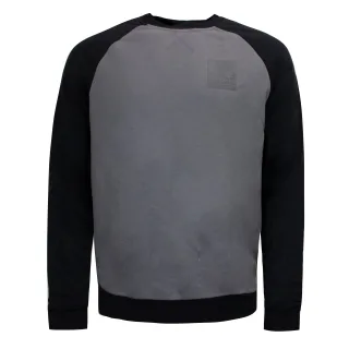 Jack Wolfskin 365 Herrengrau/schwarzer Pullover