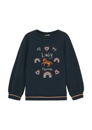 s.Oliver - Sweatshirt blau - Gr. - 92/98
