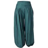 Guru-Shop Relaxhose Boho Pluderhose, Muckhose, Haremshose -.. Ethno Style, alternative Bekleidung