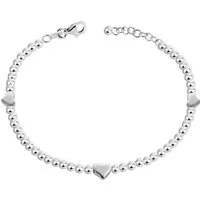 CHRIST Silberarmband CHRIST Damen-Armband 925er Silber, recycelt Herz, Modern
