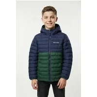 Columbia Steppjacke Powder Lite II Hooded Jacket mit hochschließendem Kragen, wasserabweisend, windabweisend