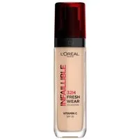L'ORÉAL PARIS Foundation INFAILLIBLE 32H FRESH WEAR MAKE-UP FOUNDATION, wirkt bis zu 32 Stunden lang wie frisch aufgetragen
