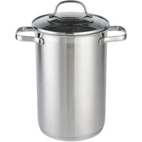 RÖSLE Kochtopf ELEGANCE Spargeltopf 16 cm (13198), Edelstahl 18/10, Spargel- und Pastatopf ELEGANCE Ø 16 cm