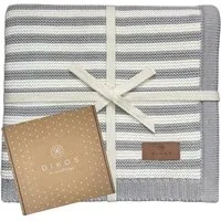 Babydecke DIKOS® Babydecke aus *100%* Bio Baumwolle Strickdecke Erstlingsdecke, DIKOS, PREMIUM Qualität atmungsaktiv, nachhaltig, plastikfrei, kuschelweich