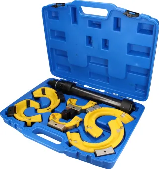 Brilliant Tools Federspanner-Satz, 15-tlg, mit Kunststoff-Schutzeinlagen - BT651200