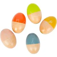 Small Foot Spielzeug-Musikinstrument Musikeier Groovy Beats, (Set, 5 tlg)