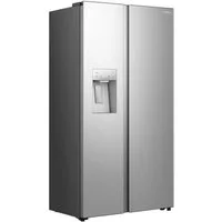 Hisense Side-by-Side RS5P528STIE, 178,6 cm hoch, 91,1 cm breit, Wasser-& Eisspender