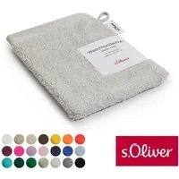 s.Oliver Waschhandschuh s.Oliver, Premium Qualität, 600 gr/m², auch als Sets erhältlich, Walkfrottier (1-St), große Farbauswahl, auch als Duschtuch, Handtuch, Gästetuch