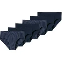 Schiesser Slip 6er Pack 95/5 Essentials (Spar-Set, 6-St) Mini Slip / Unterhose - Baumwolle - ohne Eingriff - Atmungsaktiv