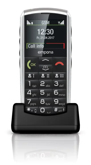 Emporia Classic 2G silber-grau