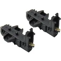 Trade-Shop Ersatzbürste 2x passend für AEG 4055050480 405505048, Welling 379441100/3, 5mm x 13,5mm x 40mm Motorkohlen Kohlebürsten Schleifkohlen, (2-tlg), Geeignet für viele Waschmaschinen-Motoren - mit Halter (Länge: 55mm)