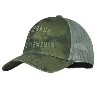 Buff - "Embrace The Elements" Trucker Cap für Herren/Damen Unisex (Grün)