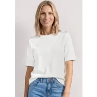 STREET ONE T-Shirt mit Strukturmix