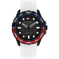 Tommy Hilfiger Quarzuhr TH Regatta 1792264, Armbanduhr, Damenuhr, Herrenuhr, Silikonarmband, analog
