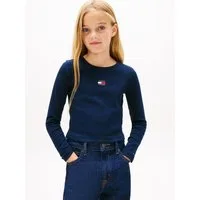 Tommy Hilfiger Langarmshirt Kinder bis 16 Jahre, mit Rundhalsausschnitt