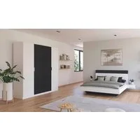 rauch Schlafzimmer-Set Monza, mit Drehtürenschrank Breite 226 cm, Bettanlage in 2 Breiten