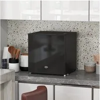 HOMCOM Gefrierschrank Gefriertruhe 800-127V92BK, 48,8 cm hoch, 47 cm breit, -14 bis -24℃ 5-stufige Temperaturregelung