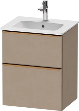 Duravit D-Neo Waschtischunterbau wandhängend Leinen Matt 510x402x625 mm - DE4360004750000 DE4360004750000