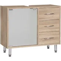 Finori Waschbeckenunterschrank 66 x 58 x 30 cm (B/H/T)