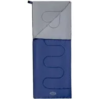 NILS CAMP Deckenschlafsack Schlafsack Sommerschlafsack Blau/Grau Decke Camping Outdoor